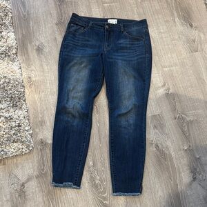 For The Republic Dark Blue Skinny Jeans